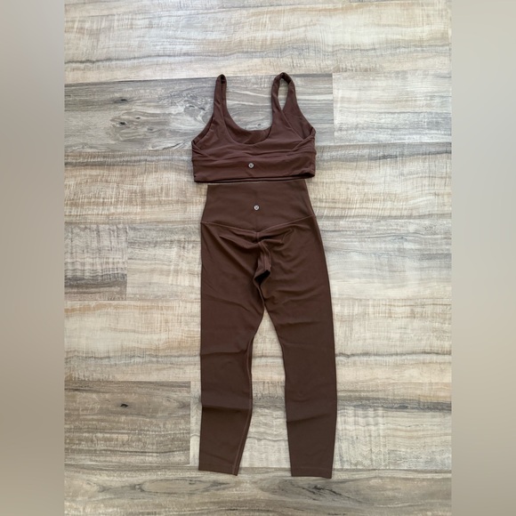 Lululemon Java Set 🤍 Align Leggings & Align sports bra - Picture 2 of 4